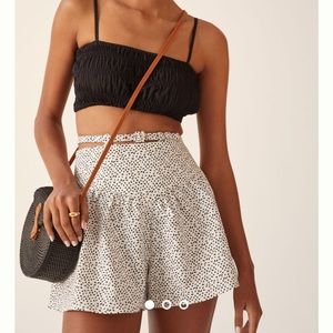 BNWT Corey Lynn Calter belted shorts sz S